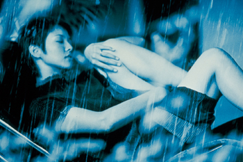 Asuka Kurosawa in A SNAKE OF JUNE. Photo courtesy of Japan Society. © 2003 Shinya Tsukamoto/ Kaijyu Theater