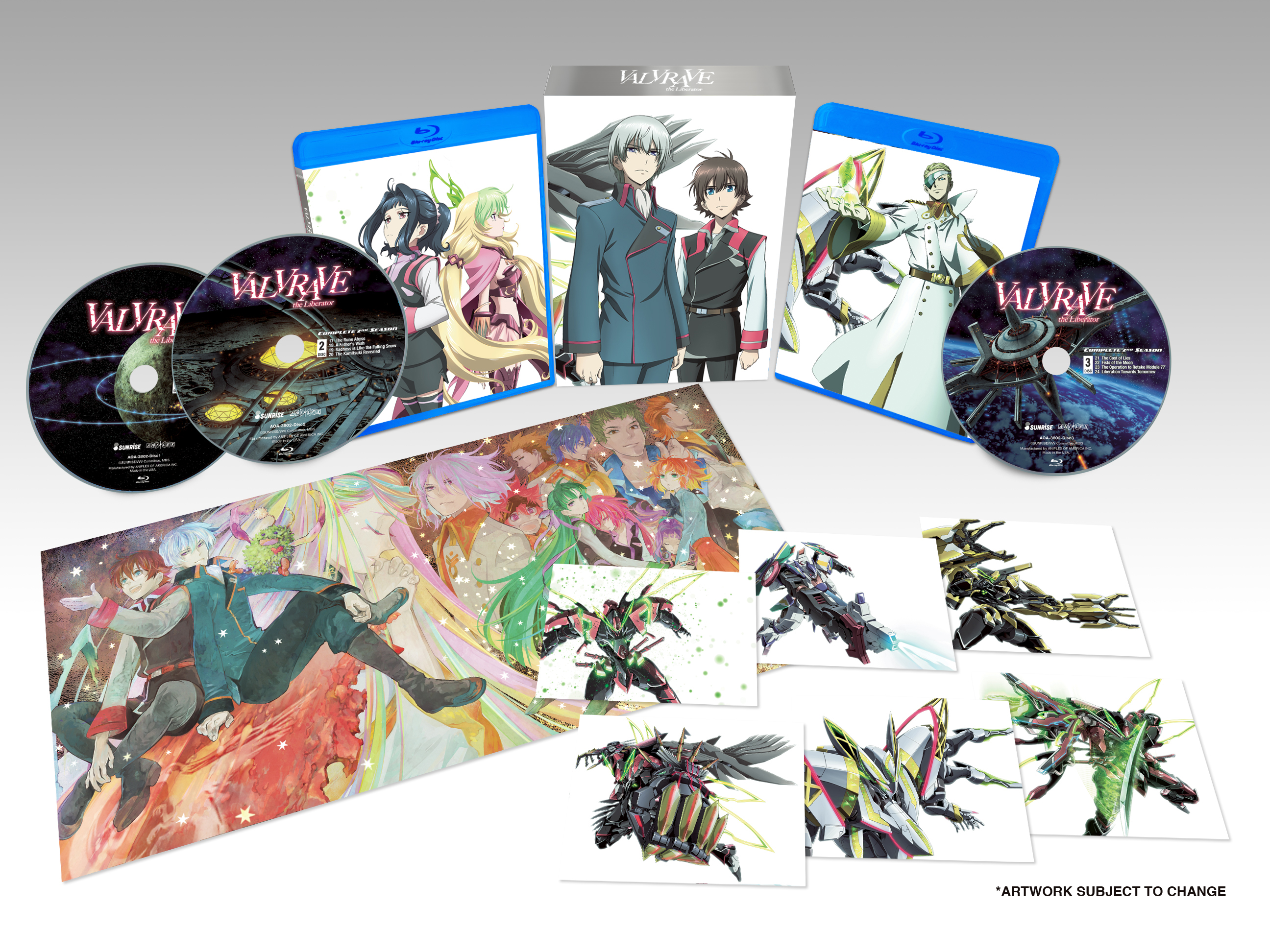 Aniplex of America to Release VALVRAVE Complete 2nd Season on Blu-ray, DVD  Blu-ray Digital