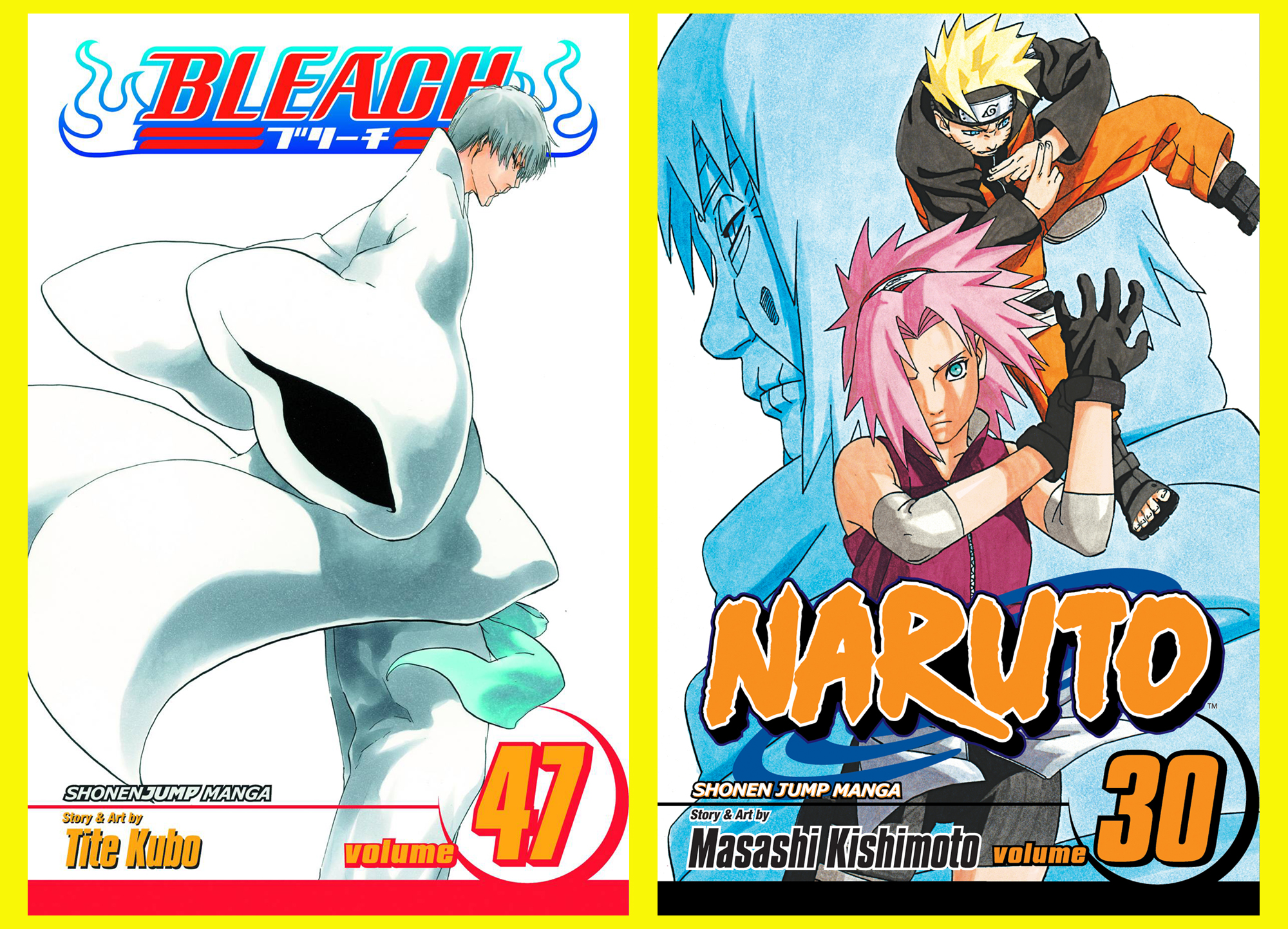 New Bleach and Naruto Manga Box Sets to Debut July 2015, Merchandise