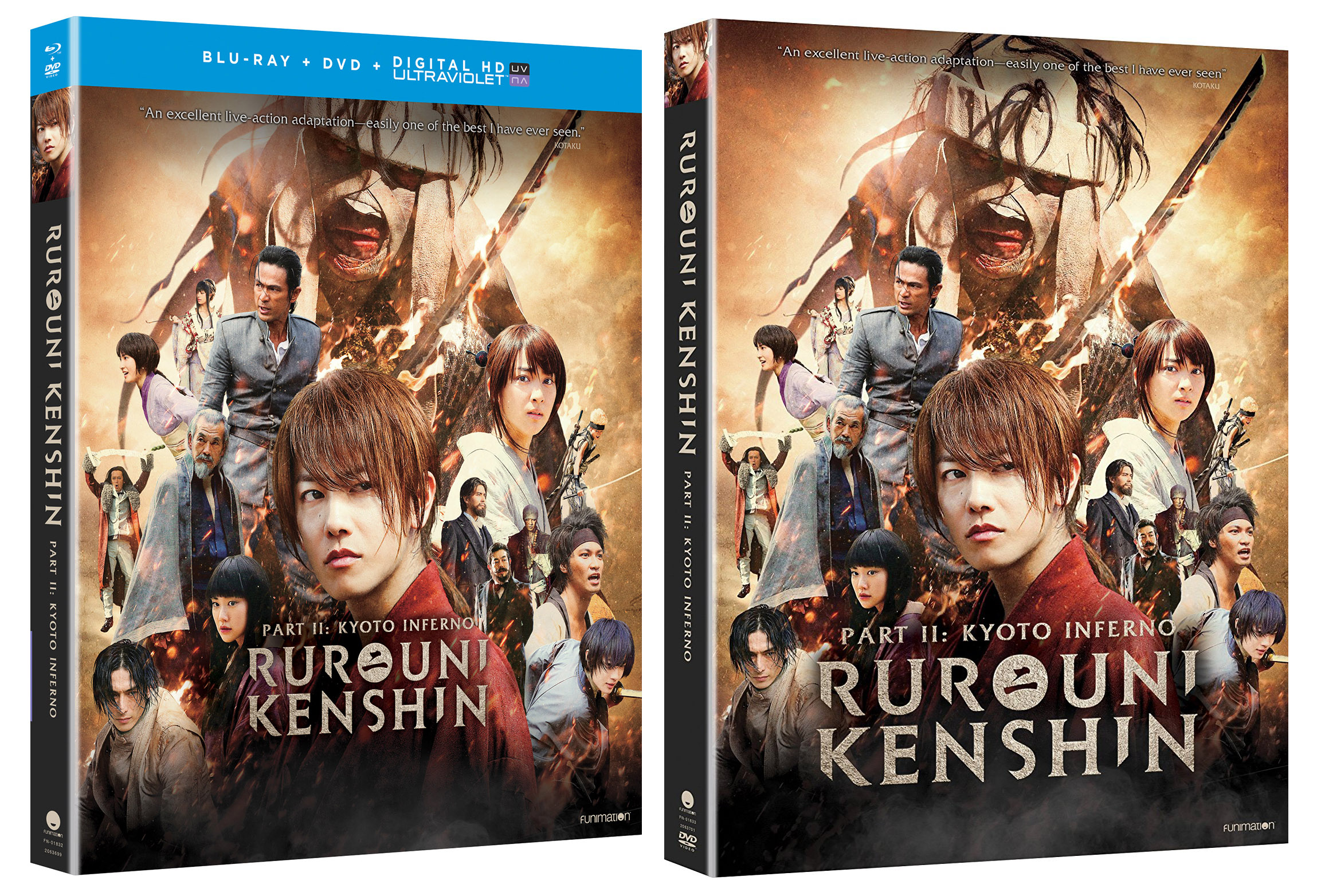 Rurôni Kenshin: Kyôto taika-hen (2014) Japanese movie poster