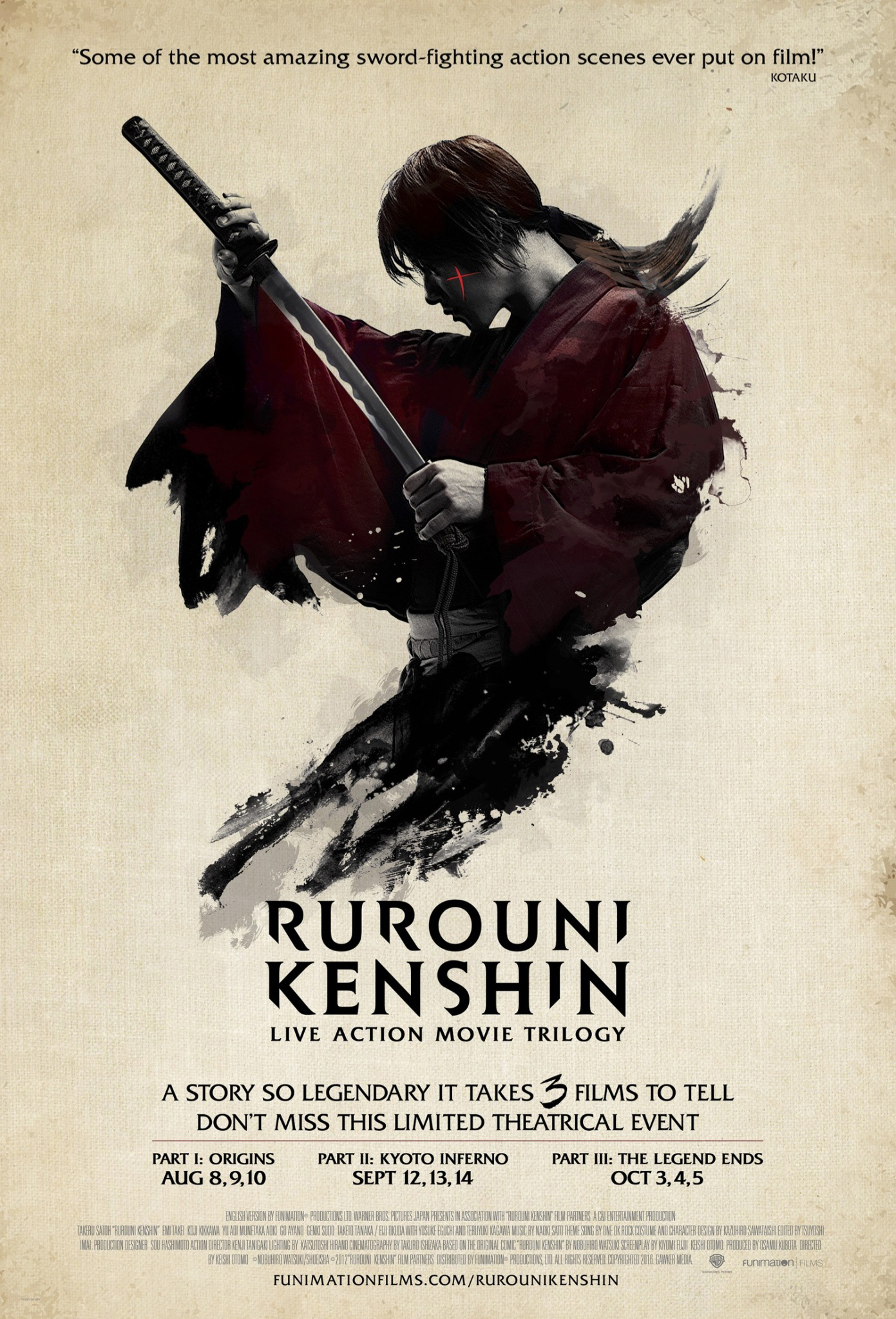 Rurōni Kenshin: Kyōto Taika hen (2014) - Filmweb